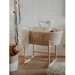 GYNGESTATIV TIL MOSESKURV Ahojbaby WHITE