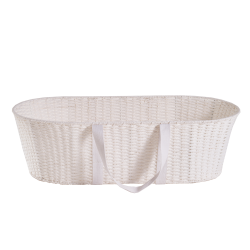 MOSESKURV HVIT inkl MADRASS 