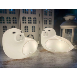 MYK NATTLAMPE MED FJERNKONTROLL - SEL - RABBIT &amp; FRIENDS