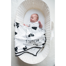 MOSESKURV HVIT inkl MADRASS 