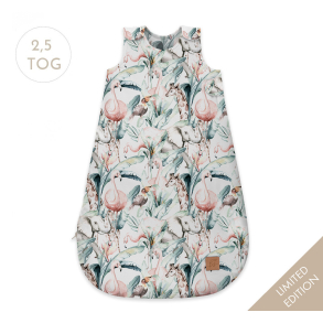 NATTPOSE/SOVEPOSE ONE SIZE 0-12mnd PASTEL JUNGLE LIMITED EDITION 2.5TOG