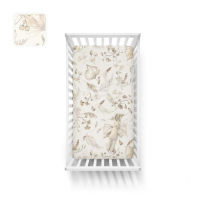 Laken til sprinkelseng 60x120cm BOHO