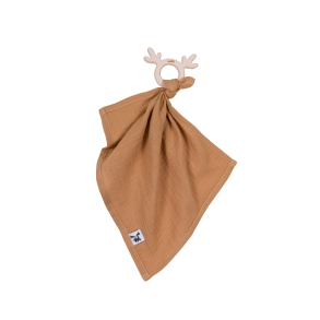 BITELEKE med KOSEKLUT / BAMBOO TEETHER/ CUDDLY TOY DOTS