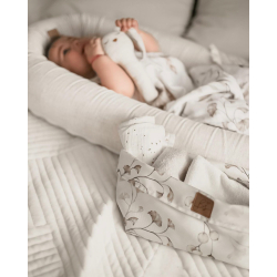  Babynest og sengekant 2i1-  LIN ECRI / HVIT