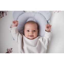 Musselin Babypute Panda OCEAN GREEN