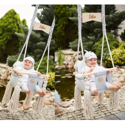 HUSKE VELVET SWING GREY