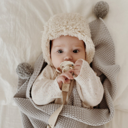 BABYTEPPE - GREY - 80X100cm - BOLO