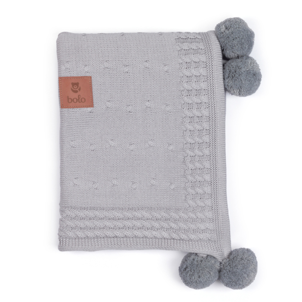 BABYTEPPE - GREY - 80X100cm - BOLO