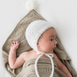 BAMBUS BABYTEPPE - MOCCA - 80X80cm - BOLO