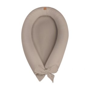 Babynest og sengekant 2i1 - LIN DARK BRUN