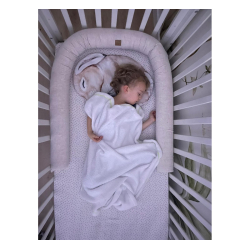 Babynest og sengekant 2i1 - LIN NATURE BEIGE