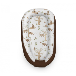 BABYNEST HAPPY BEAR CAPPUCCIONO