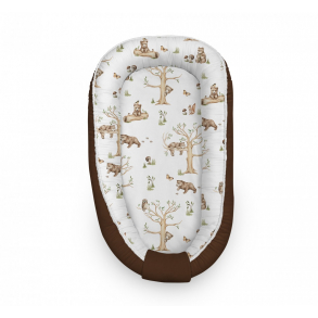 BABYNEST HAPPY BEAR CAPPUCCIONO