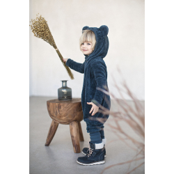 TEDDY HELDRESS - FUZZY BROWN JUMPSUIT 