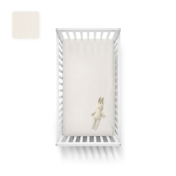 Laken til sprinkelseng 60x120cm LINEN NATURAL