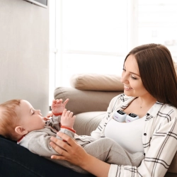 Elektrisk Tr�dl�s Brystpumpe - Enkel - Luumii 