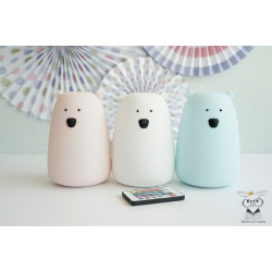 MYK LAMPE BJRN - HVIT