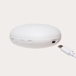 MOONIE SEL  2.0 ORGANIC SAND Sovebamse med lyd og lys