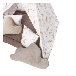 TIPI TELT BOHO Premium tipi med lekematte og puter