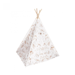 TIPI TELT BOHO Premium tipi med lekematte og puter