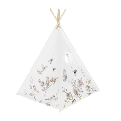  TIPI TELT NATURE Premium tipi med lekematte og puter