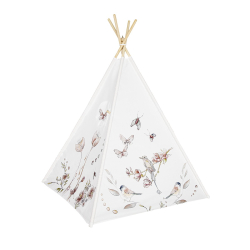  TIPI TELT NATURE Premium tipi med lekematte og puter