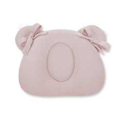 Musselin Babypute Panda PINK