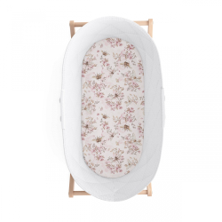 LAKEN PINK Vogn/Vugge/Moseskurv