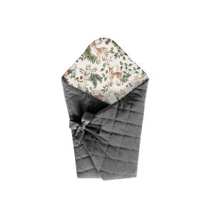 SOVEPOSE (BABYWRAP) & LEKETEPPE 2in1 - ANIMALS GARDEN