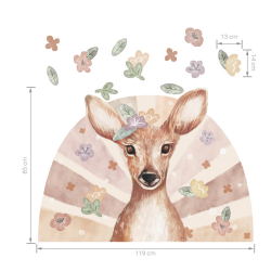 Veggklistremerker / WALLSTICKER BAMBI