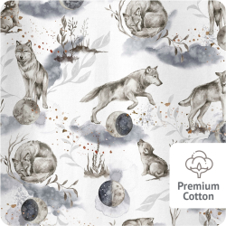 SOVEPOSE/NATTPOSE MED BEN 12-36mnd  Wolf Moonlight 2.5TOG