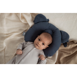 Musselin Babypute Panda OCEAN GREEN