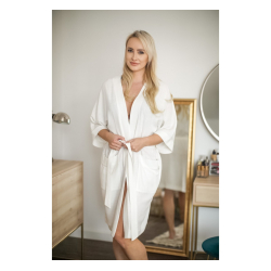 MORGENKPE/KIMONO Linen - Ecri