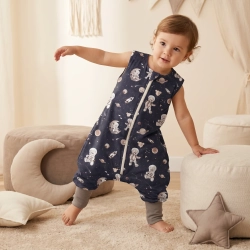 SOVEPOSE/NATTPOSE MED BEN 12-36mnd  Space Teddy DARK 2.5TOG