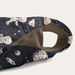 SOVEPOSE/NATTPOSE MED BEN 12-36mnd  Space Teddy DARK 2.5TOG