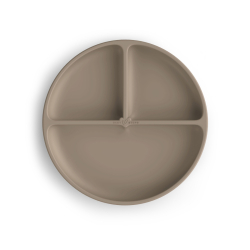 TALLERKEN med inndeling og sugekopp - SAND