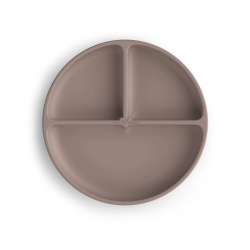 TALLERKEN med inndeling og sugekopp - PINK